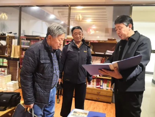 【調研考察】山西省博物館專家來到麗彬文化園調研指導工作